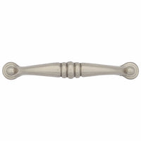 Traditional Pull, 3-3/4" Center-to-Center, Brushed Nickel alt 0