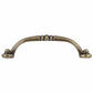 Traditional Pull, 3-3/4" Center-to-Center, Burnished Brass alt 0