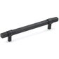 Contemporary Pull, 6-5/16" Center-to-Center, Matte Black Iron alt 0