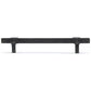 Contemporary Pull, 6-5/16" Center-to-Center, Matte Black Iron alt 0