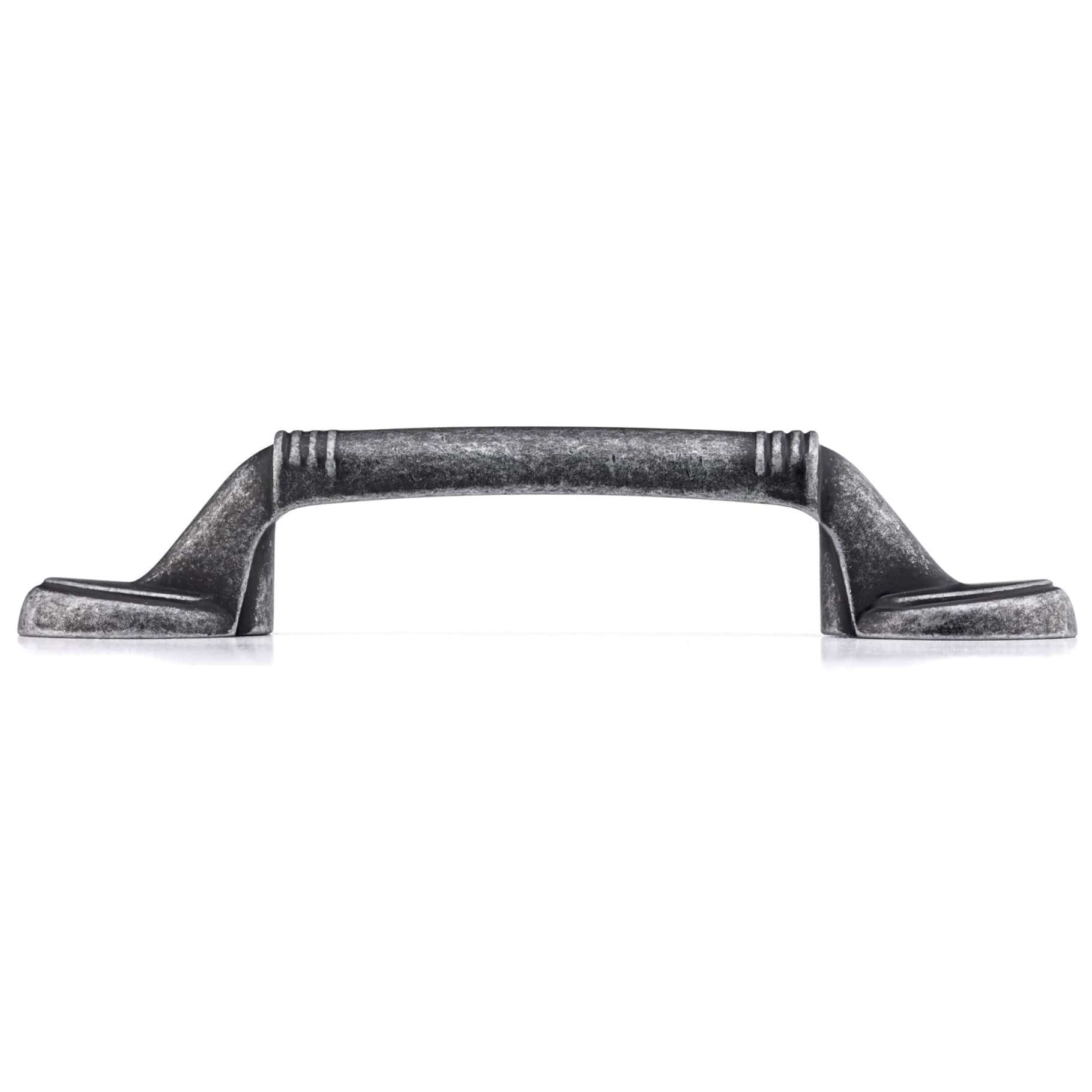 Traditional Pull, 3" Center-to-Center, Natural Iron alt 0