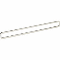 Contemporary Pull, 12-5/8" Center-to-Center, Polished Nickel alt 0