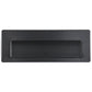 Contemporary Recessed Pull, 4-15/32" x 1-5/8", Matte Black alt 0