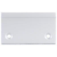 Contemporary Edge Pull, 1-31/32" Center-to-Center, Aluminum alt 0