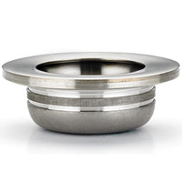 Contemporary Recessed Pull, 1-3/8" D, Brushed Nickel alt 0