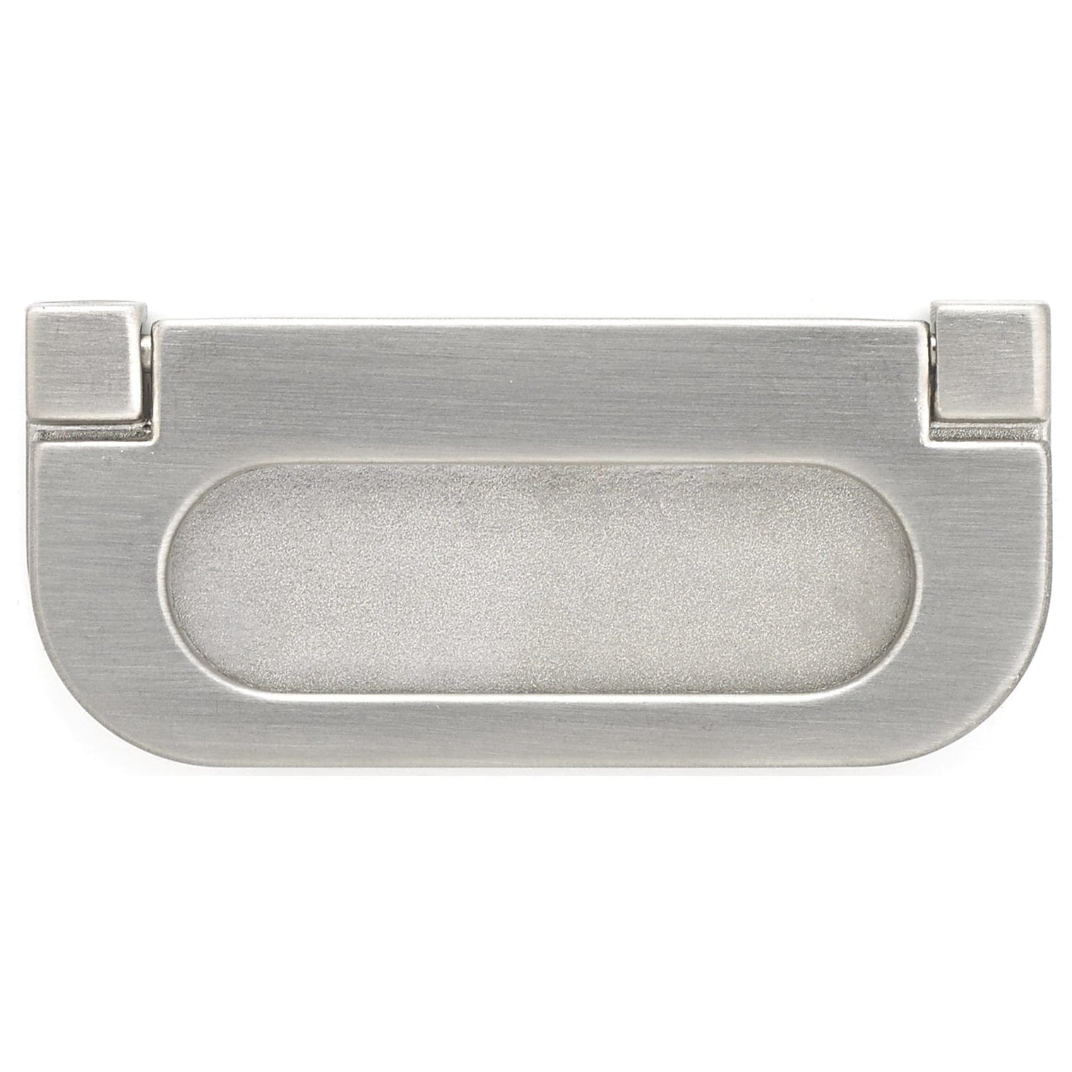 Contemporary Recessed Pull, 2-3/4" Center-to-Center, Brushed Nickel alt 0