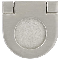 Contemporary Recessed Pull, 1-1/16" Center-to-Center, Brushed Nickel alt 0