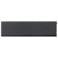 Contemporary Edge Pull, 5-1/16" Center-to-Center, Brushed Black alt 0