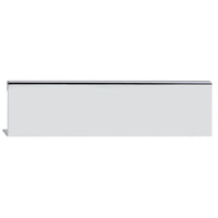 Contemporary Edge Pull, 7-9/16" Center-to-Center, Chrome alt 0