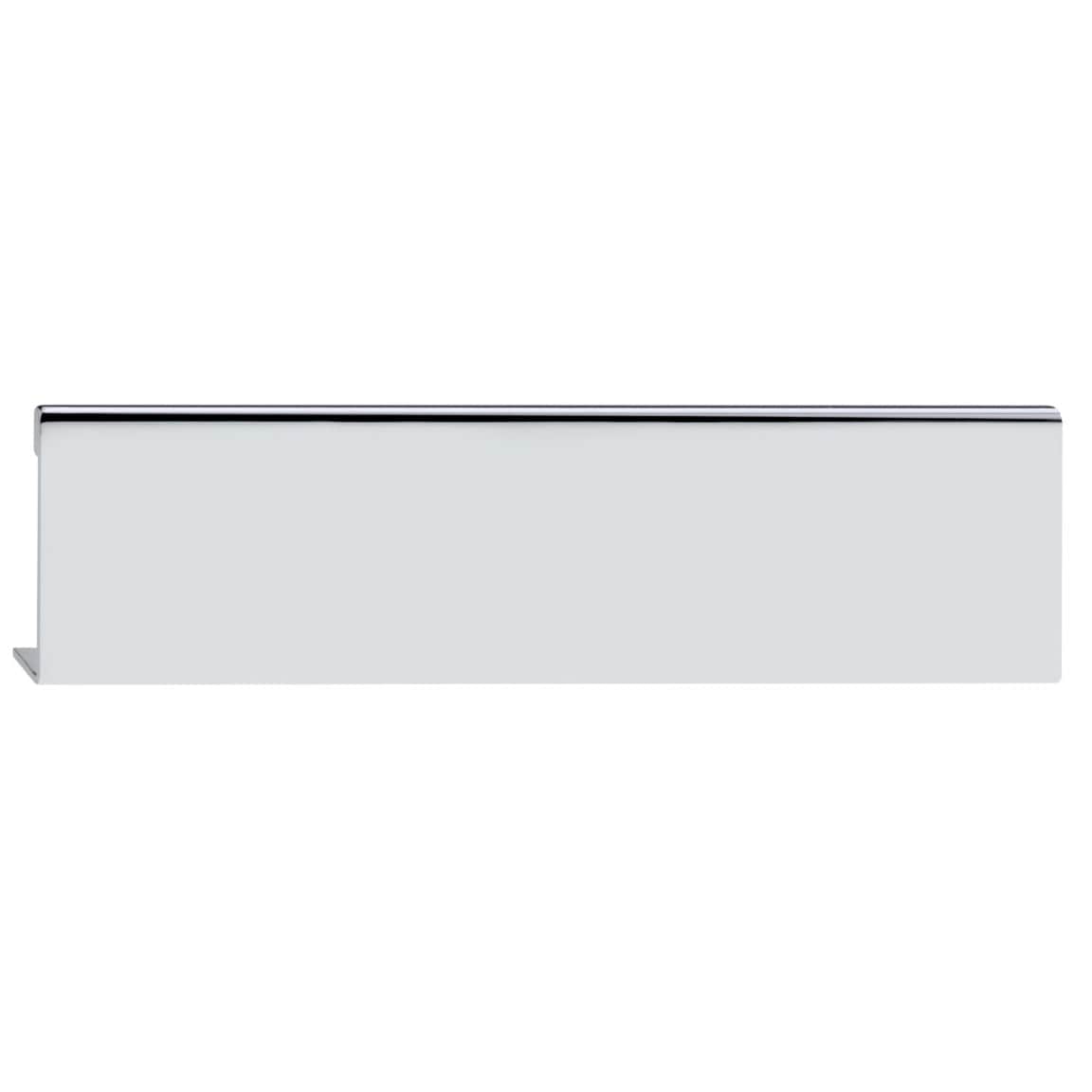 Contemporary Edge Pull, 7-9/16" Center-to-Center, Chrome alt 0