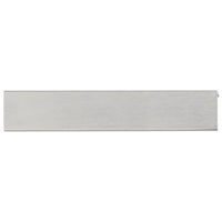 Contemporary Edge Pull, 7-9/16" Center-to-Center, Stainless Steel alt 0