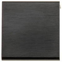 Contemporary Pull, 31/32" Center-to-Center, Brushed Black alt 0