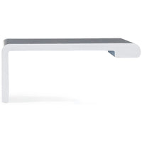 Contemporary Edge Pull, 3-1/8" Center-to-Center, Aluminum alt 0