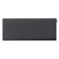 Contemporary Edge Pull, 3-1/8" Center-to-Center, Brushed Black alt 0