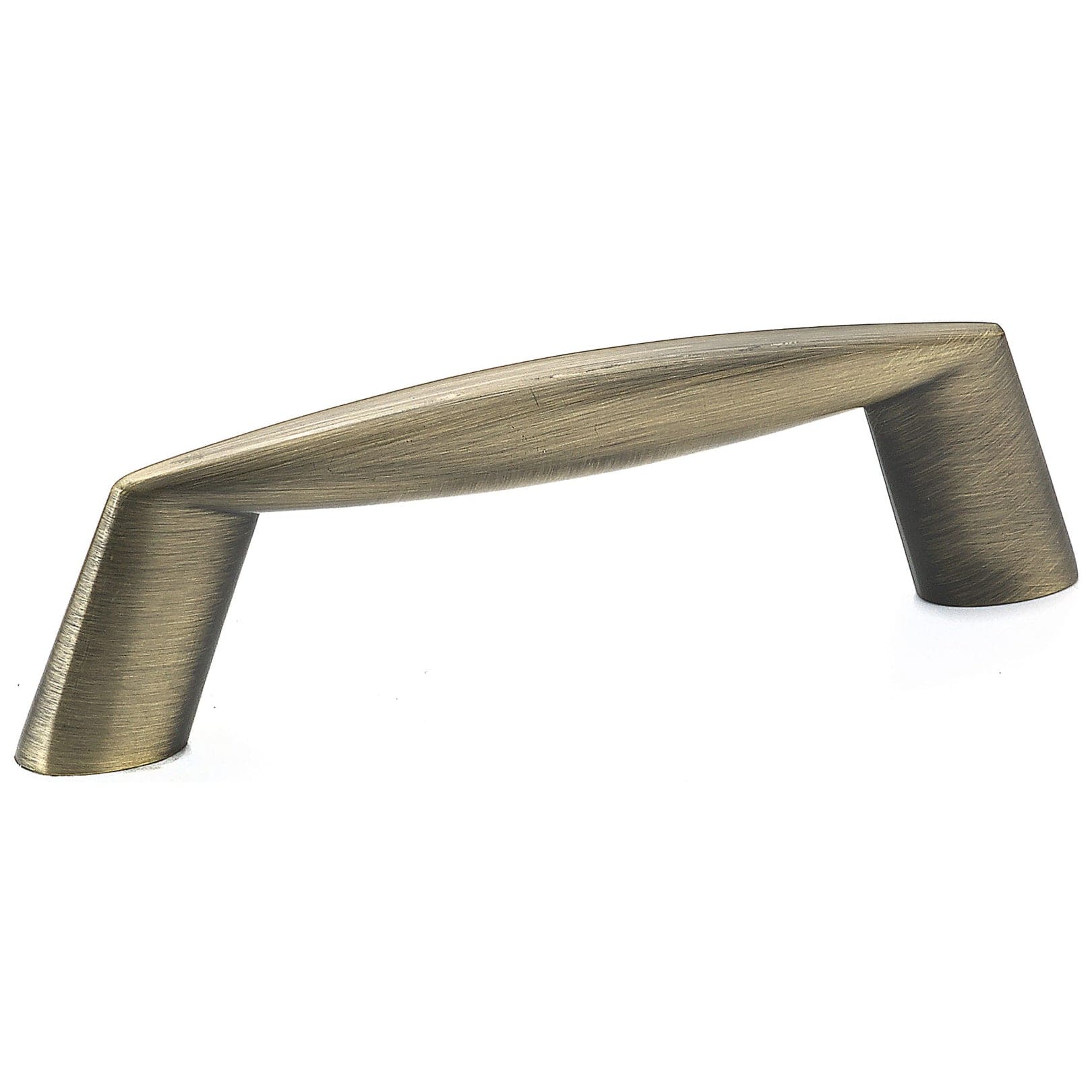 Contemporary Pull, 3" Center-to-Center, Antique English alt 0