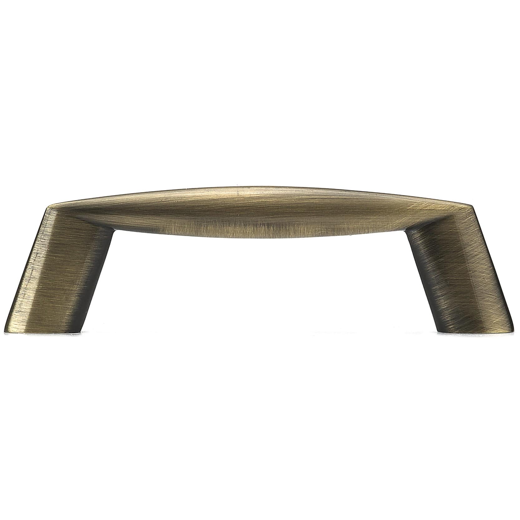 Contemporary Pull, 3" Center-to-Center, Antique English alt 0