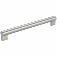 Contemporary Pull, 10-1/8" Center-to-Center, Brushed Nickel alt 0