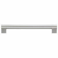 Contemporary Pull, 10-1/8" Center-to-Center, Brushed Nickel alt 0