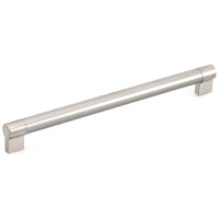 Contemporary Pull, 12-5/8" Center-to-Center, Brushed Nickel alt 0