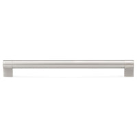 Contemporary Pull, 12-5/8" Center-to-Center, Brushed Nickel alt 0
