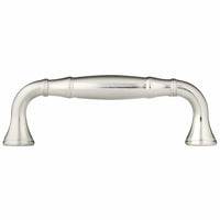 Traditional Pull, 3" Center-to-Center, Brushed Nickel alt 0