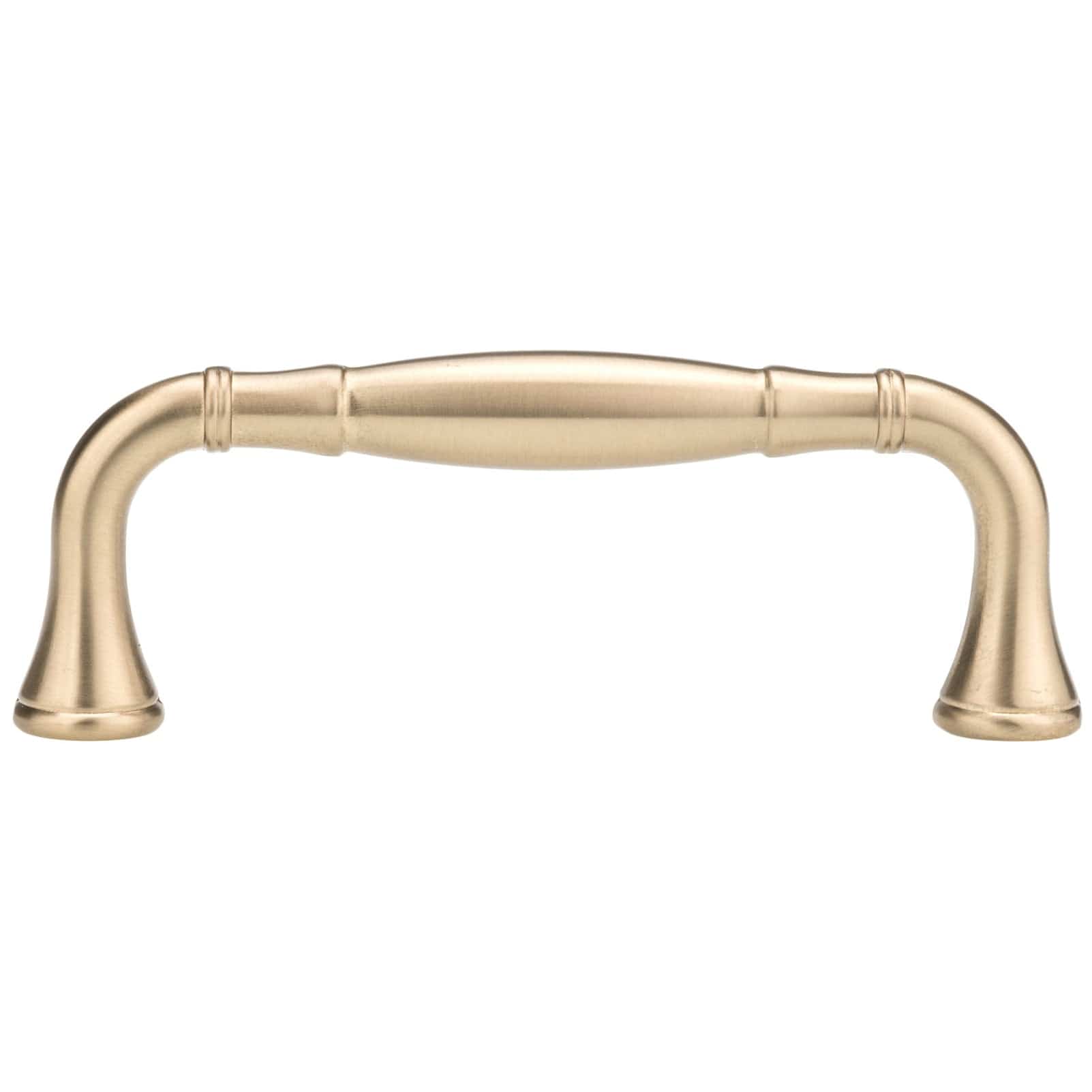 Traditional Pull, 3-3/4" Center-to-Center, Champagne Bronze alt 0
