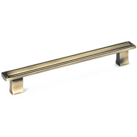 Traditional Pull, 7-9/16" Center-to-Center, Antique English alt 0