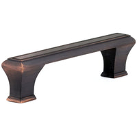 Traditional Pull, 5-1/16" Center-to-Center, Brushed Oil-Rubbed Bronze alt 0