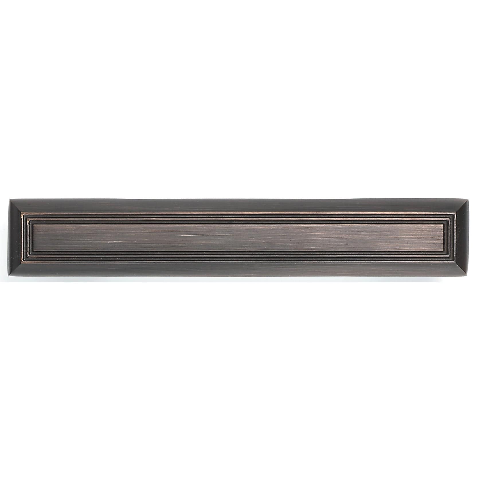 Traditional Pull, 3-3/4" Center-to-Center, Brushed Oil-Rubbed Bronze alt 0