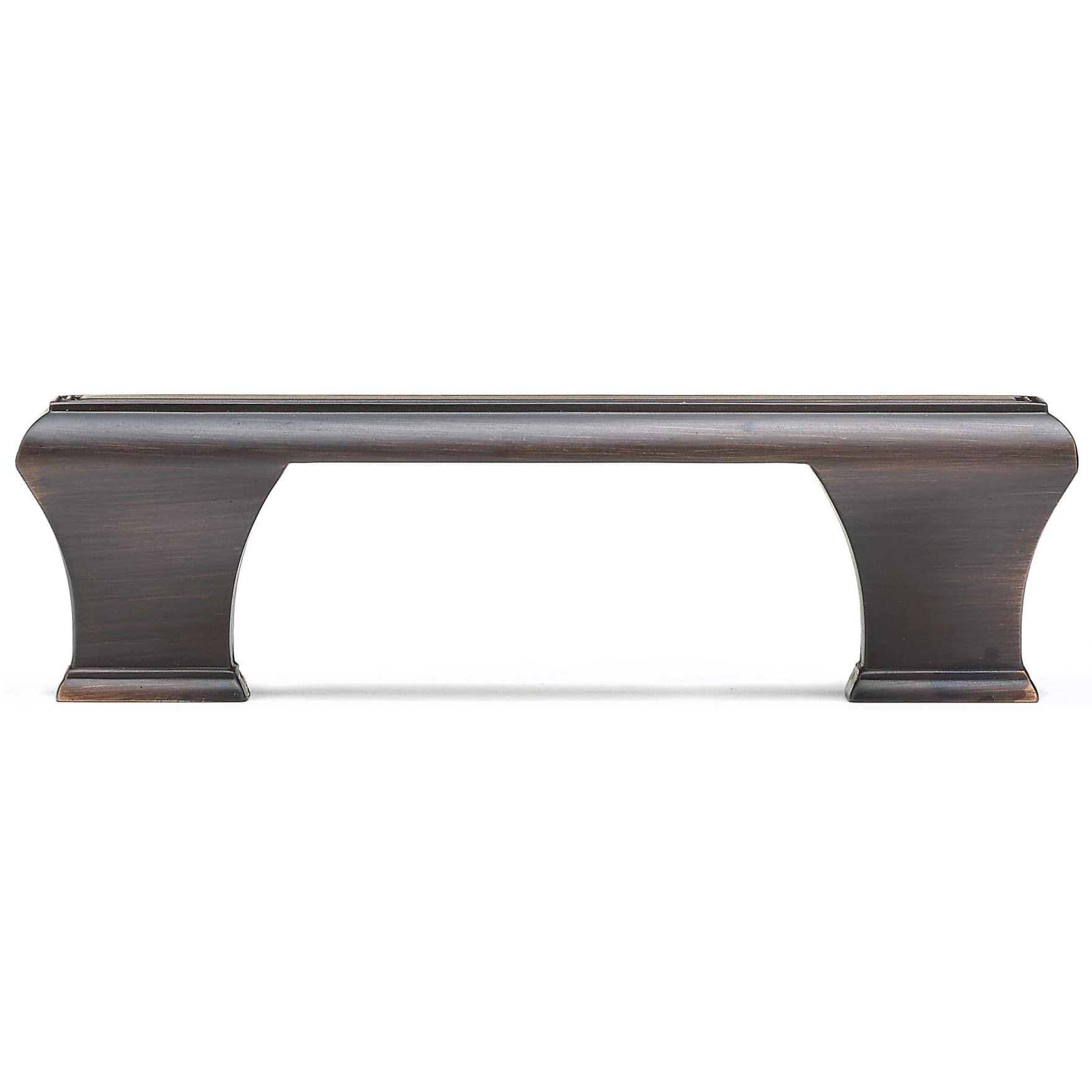 Traditional Pull, 3-3/4" Center-to-Center, Brushed Oil-Rubbed Bronze alt 0