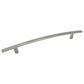 Transitional Pull, 7-9/16" Center-to-Center, Brushed Nickel alt 0
