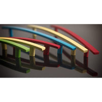 Transitional Pull, 7-9/16" Center-to-Center, Matte Black alt 0