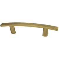 Transitional Pull, 3" Center-to-Center, Satin Brass alt 0