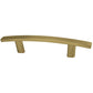 Transitional Pull, 3" Center-to-Center, Satin Brass alt 0