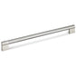 Contemporary Pull, 11-3/8" Center-to-Center, Brushed Nickel alt 0
