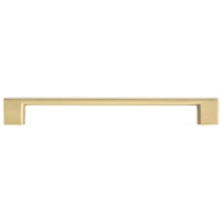 Contemporary Pull, 7-9/16" Center-to-Center, Satin Brass alt 0