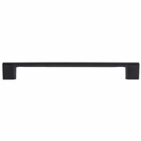 Contemporary Pull, 7-9/16" Center-to-Center, Matte Black alt 0