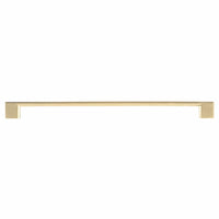 Contemporary Pull, 12-5/8" Center-to-Center, Satin Brass alt 0