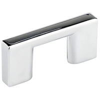 Contemporary Pull, 1-1/4" Center-to-Center, Chrome alt 0