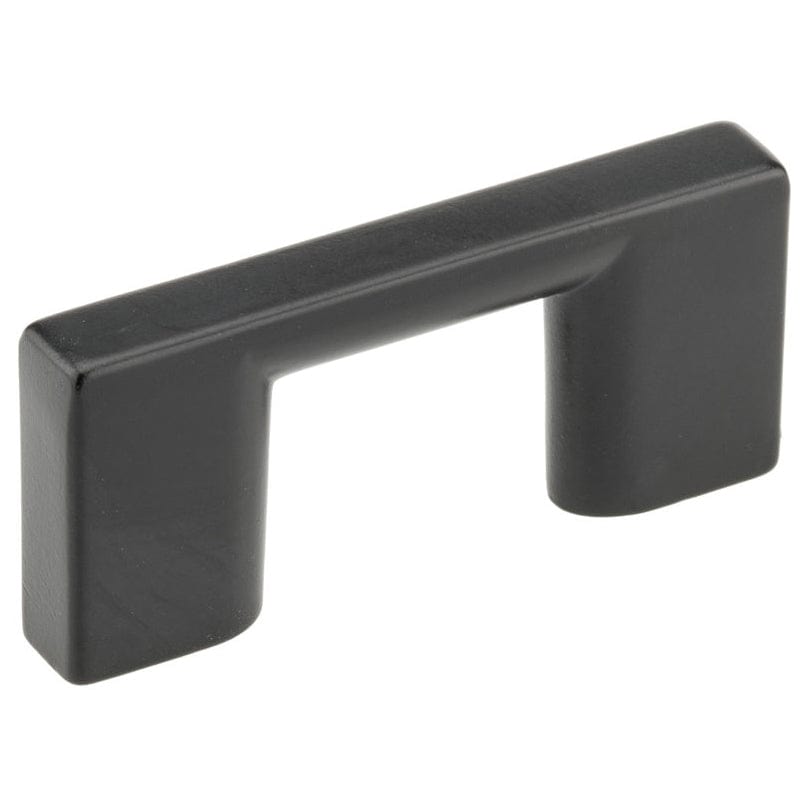 Contemporary Pull, 1-1/4" Center-to-Center, Matte Black alt 0