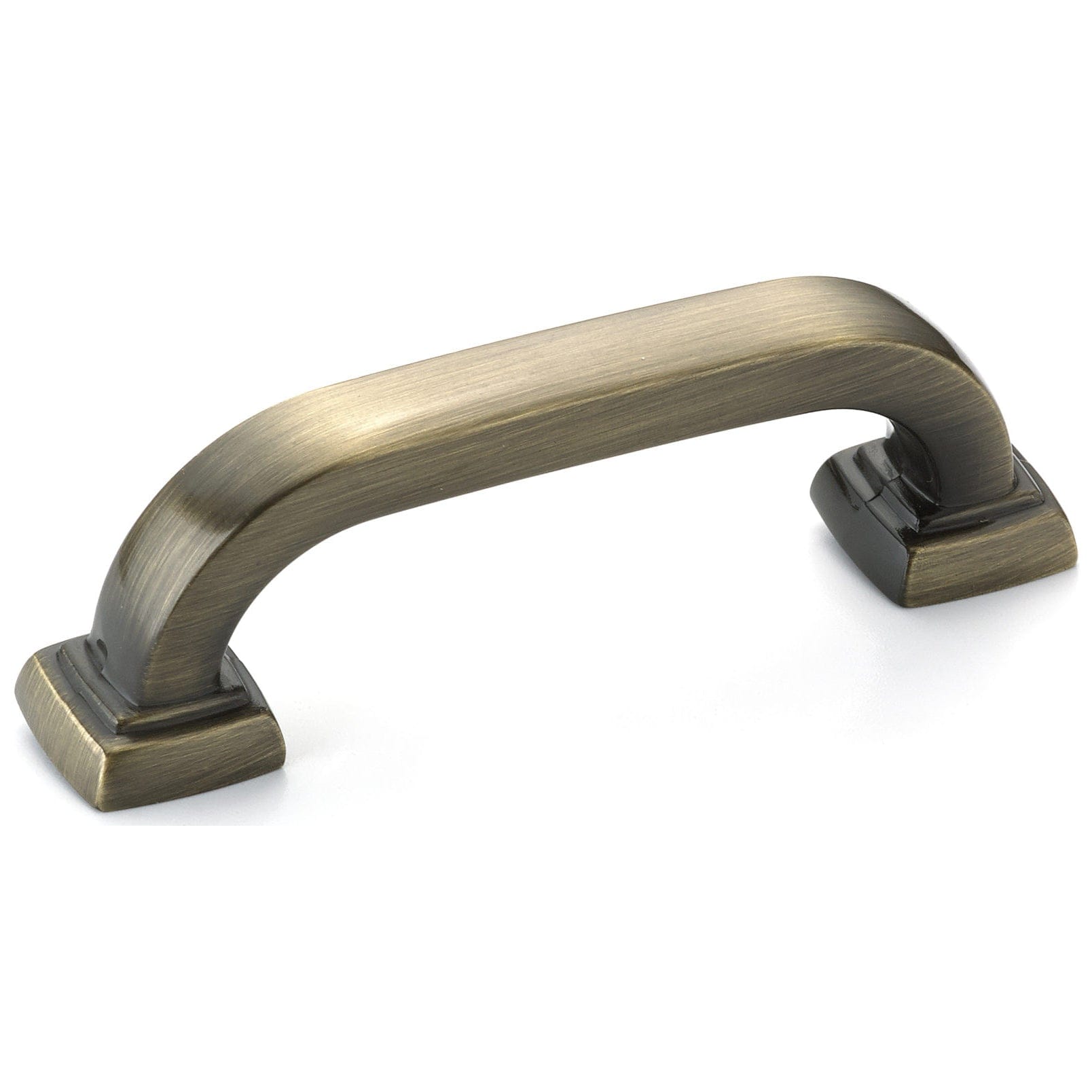 Transitional Pull, 3" Center-to-Center, Antique English alt 0