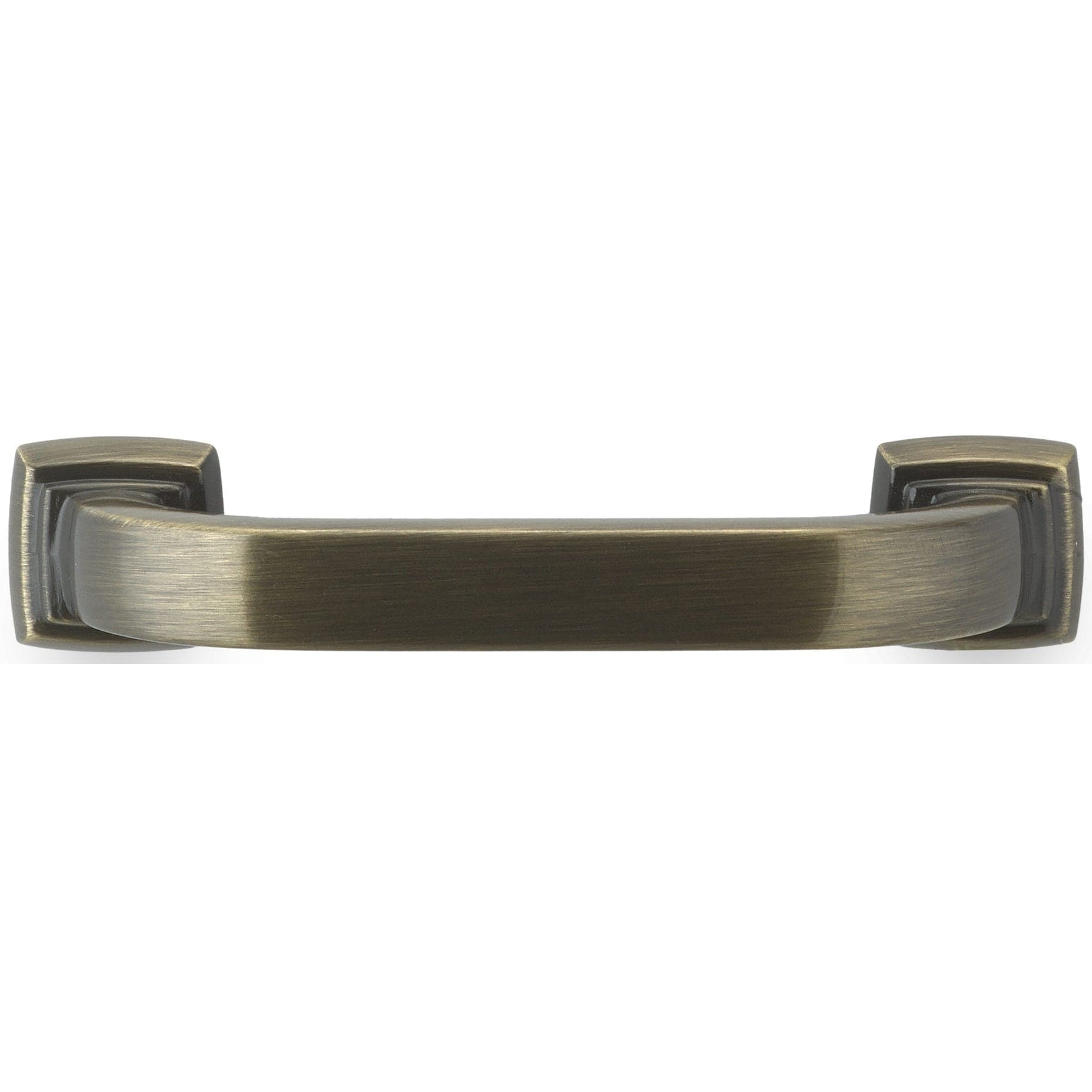 Transitional Pull, 3" Center-to-Center, Antique English alt 0