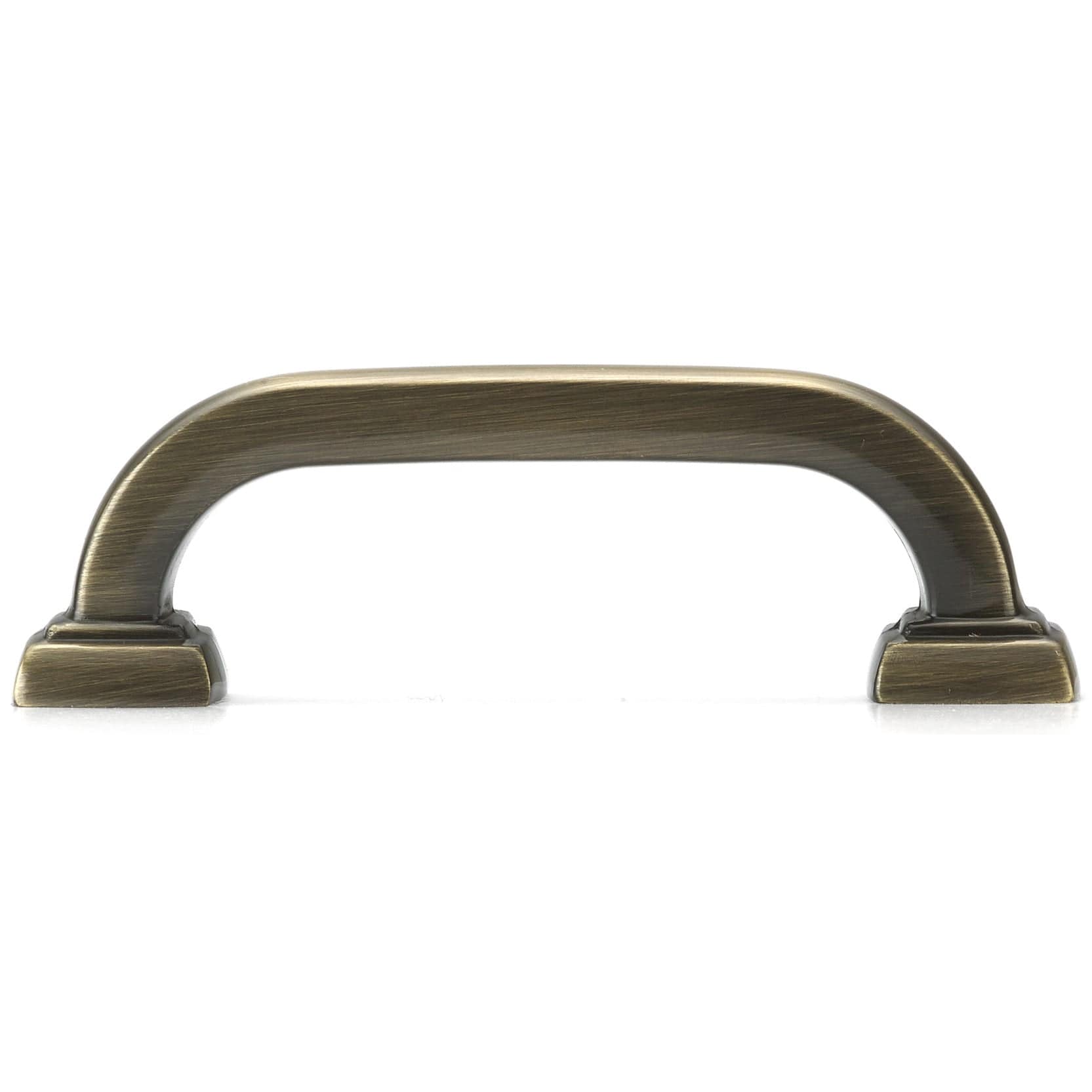 Transitional Pull, 3" Center-to-Center, Antique English alt 0