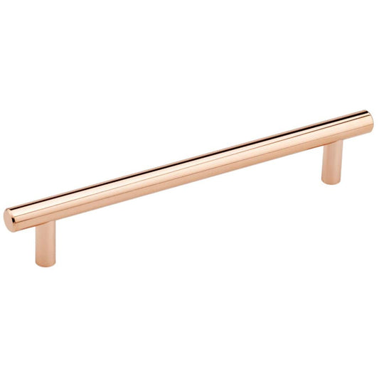 Contemporary Pull, 6-5/16" Center-to-Center, Polished Copper alt 0