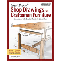 Great Book of Shop Drawings for Craftsman Furniture, Rev & Exp 2nd Edition alt 0