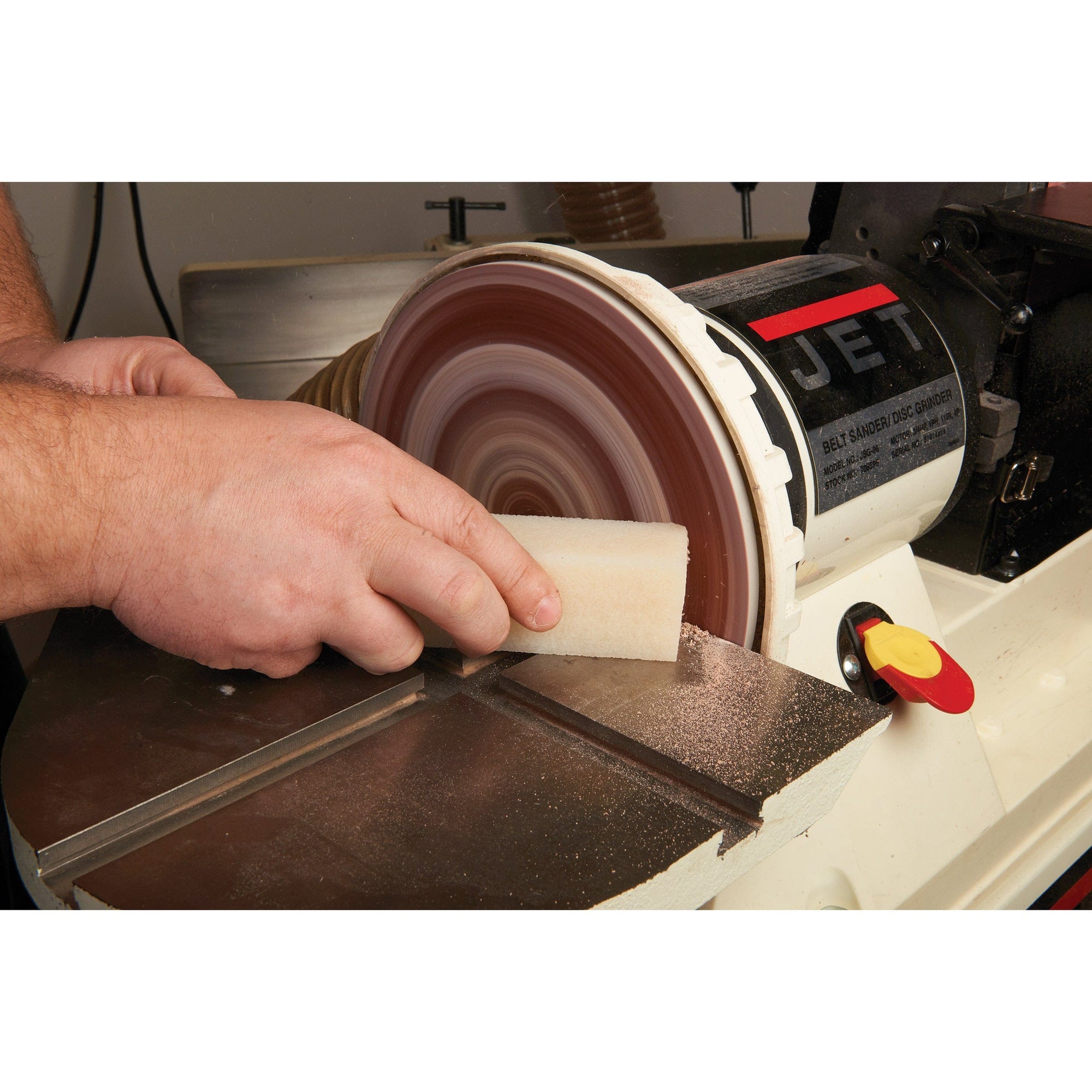 Abrasive Belt Cleaner - 1-1/2" x 1-1/2" x 8" alt 5