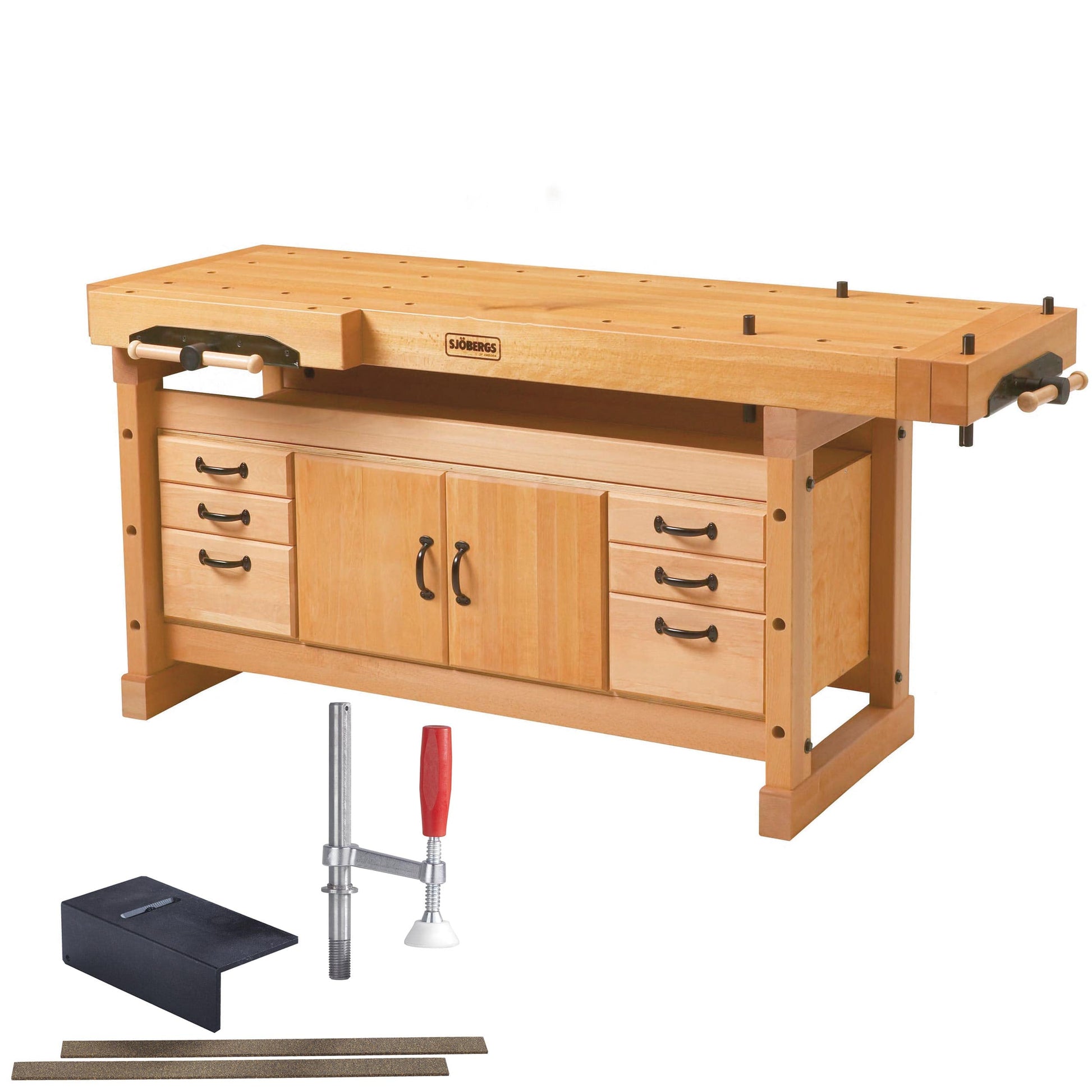 Elite 2000 Workbench with SM04 Storage Cabinet and Accessory Kit alt 0