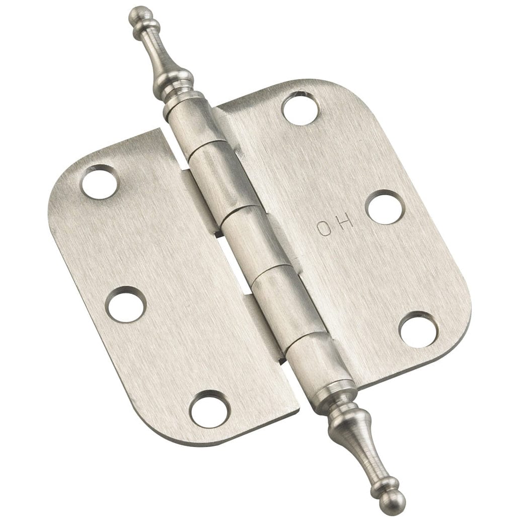 3" (76 mm) Full Mortise Butt Hinge with Steeple Tips - 5/8", 1 Pair