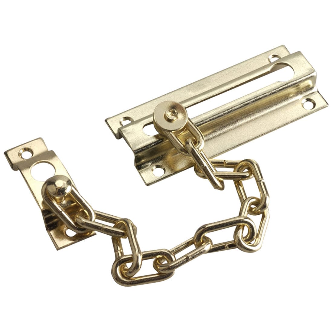 Chain Door Guard Brass 3-1/2" (88.9 mm) alt 9