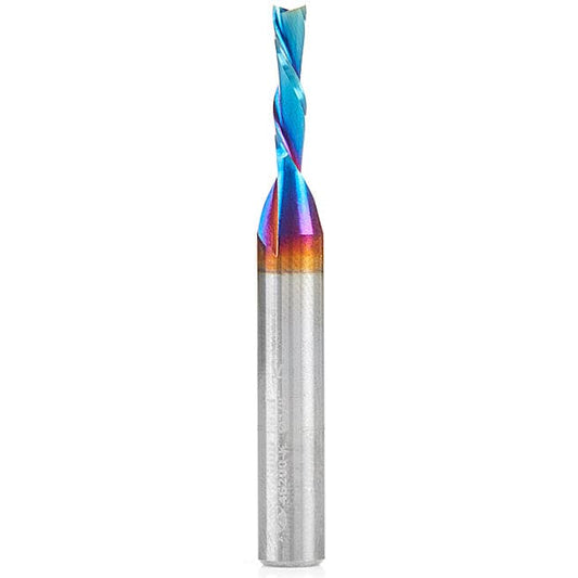 46200-K Spiral Plunge Down-Cut Router Bit 1/8"D 1/2"CH 1/4"SH 2"OL alt 0